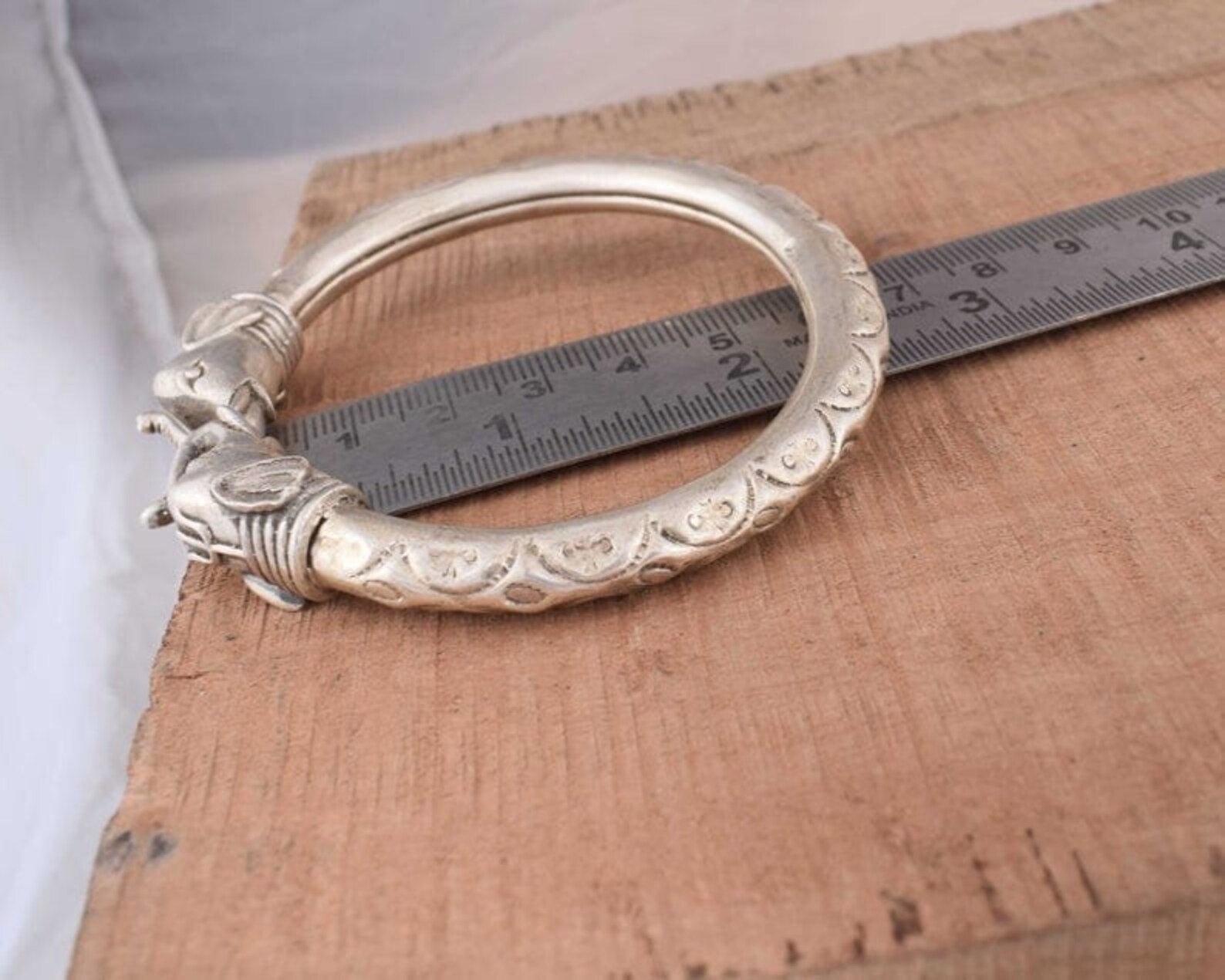 925 brazalete de plata de ley brazalete ajustable hombres Etsy