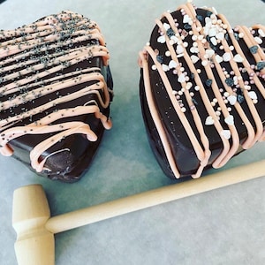 Small Chocolate Breakable Hearts