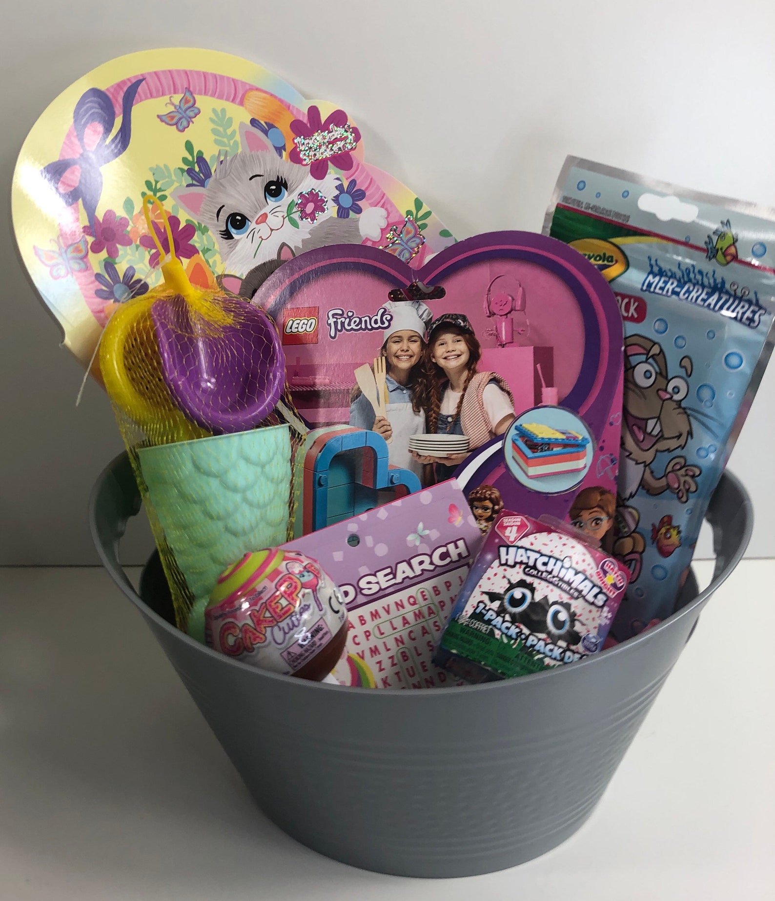 Little Girls Birthday Gift Basket New Etsy