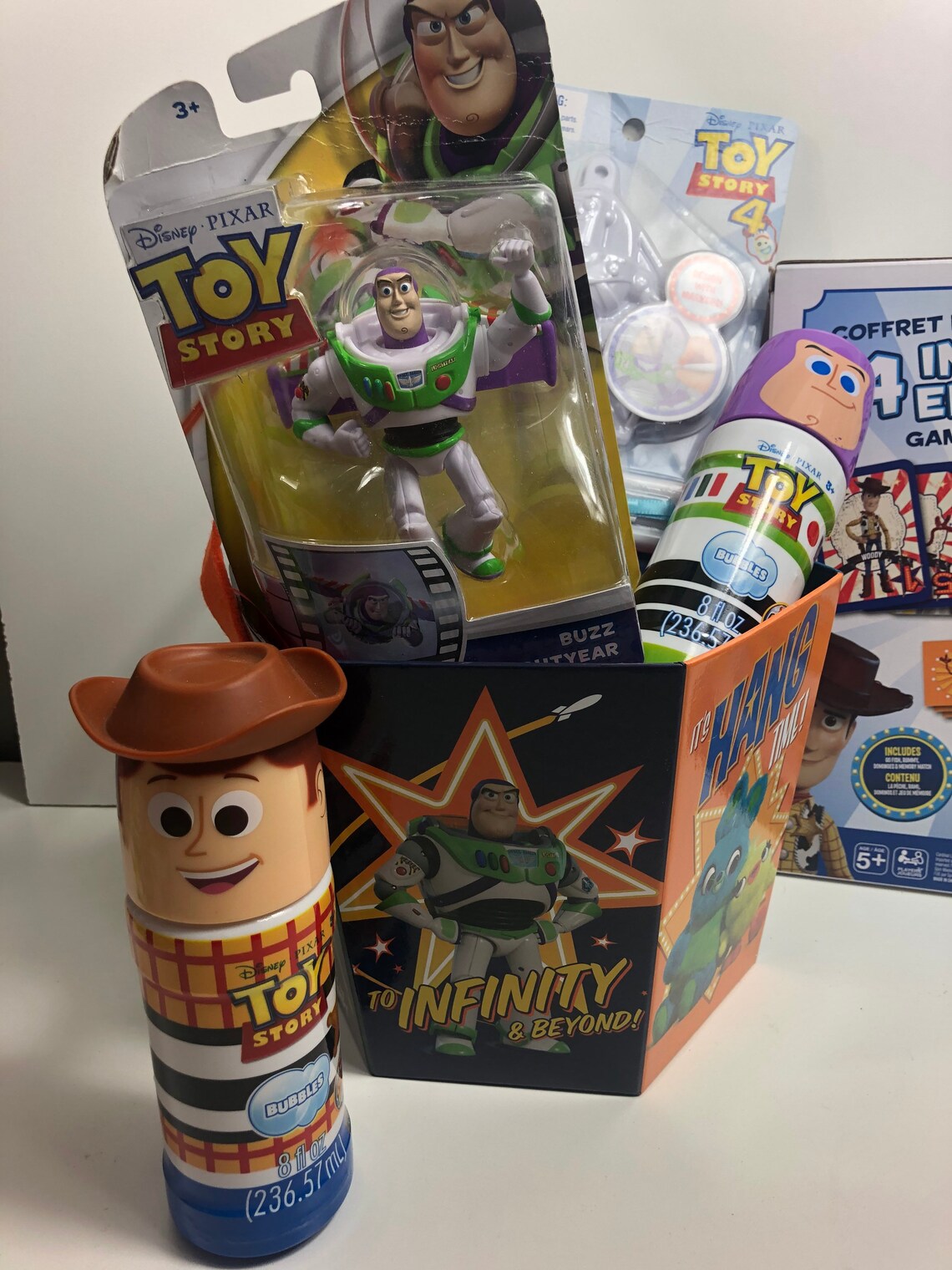 Toy Story Buzz Lightyear Gift Basket Etsy