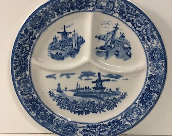 McNicol China - Clarksburg Divided Hotel Plate