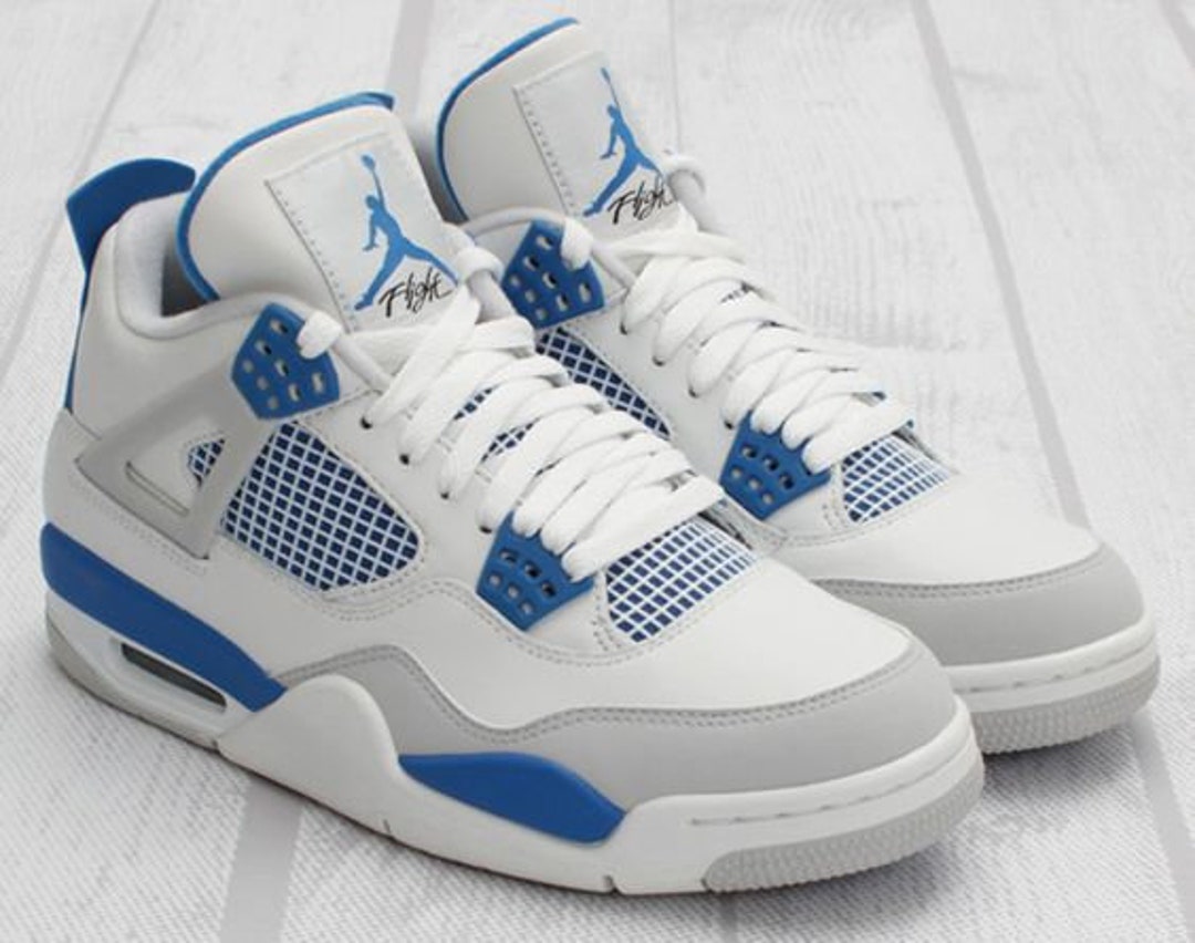 off white military blue jordan 4