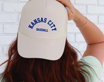 Kansas City Baseball Trucker Hat | Retro Game Day Style