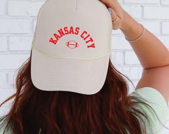 Kansas City Football Trucker Hat | Retro Game Day Style