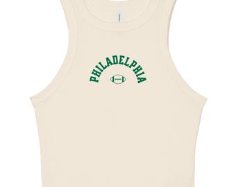 Philadelphia Football | Football Crop Top | Football Shirt Women | Tailgate Crop Top | Philadelphia Shirt Women