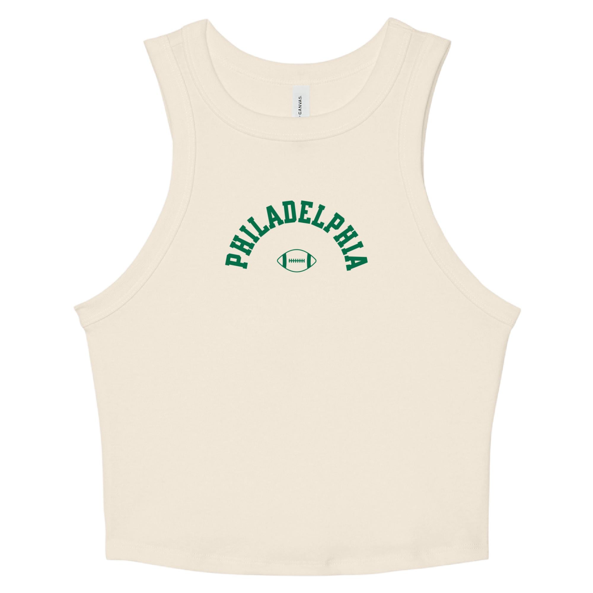Philadelphia Football | Football Crop Top | Football Shirt Women | Tailgate Crop Top | Philadelphia Shirt Women