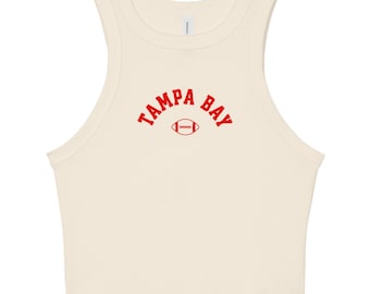 Football Crop Top | Football Shirt Women | Tailgate Crop Top | Tampa Bay Shirt |  Tampa Bay Football | The Game Day Edit
