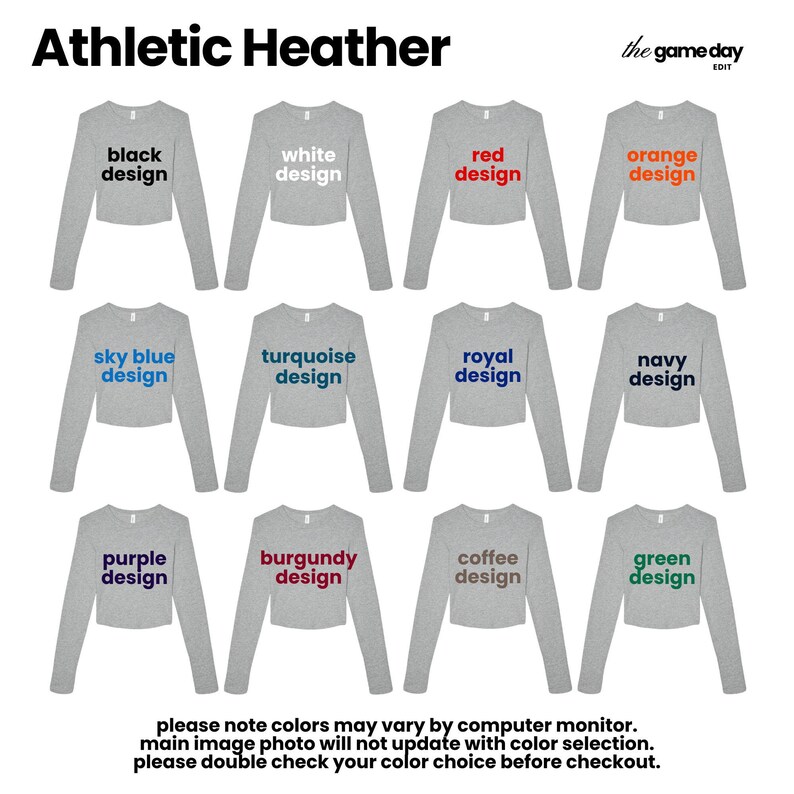 a group of sweaters with different colors on them