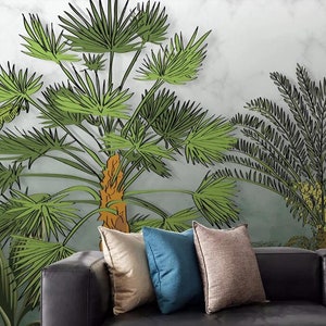 Southeast Asia Tropical Rainforest Palm Tree and Plants Jungle - Etsy