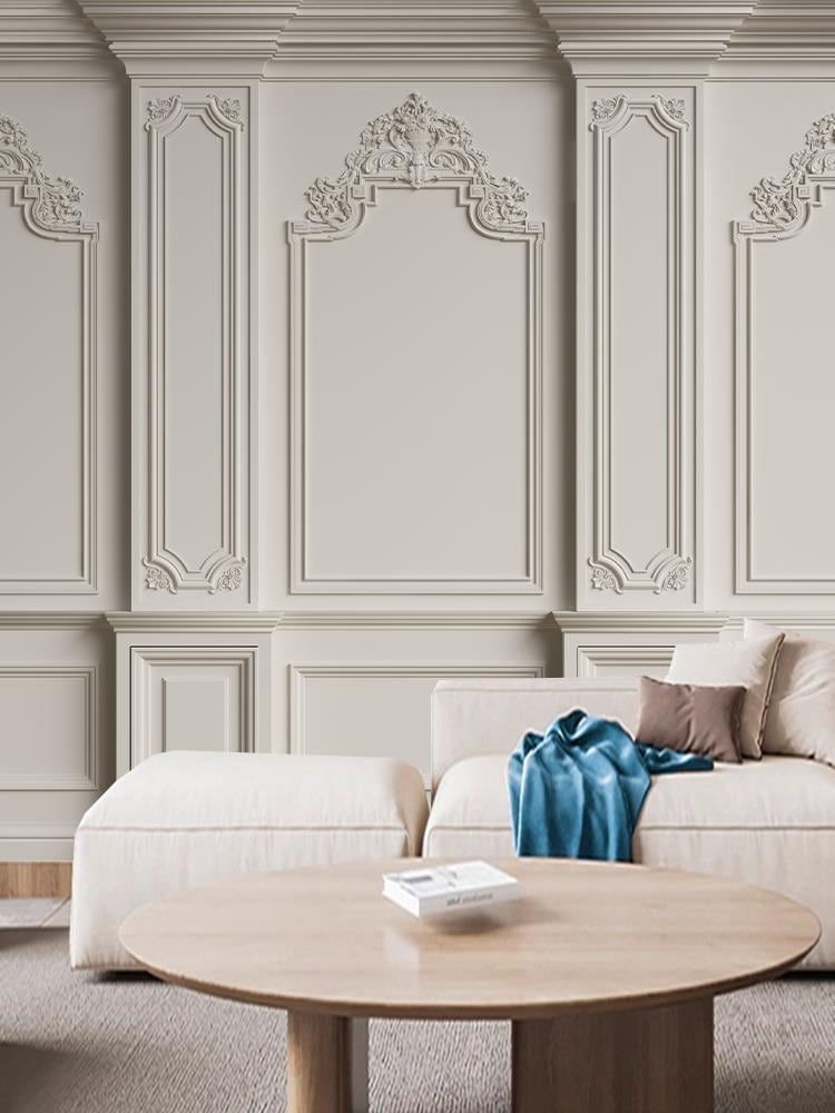 Roman Column Interior Roman Column Classic Interior With Mouldings Wallapper Wall Mural Home ...