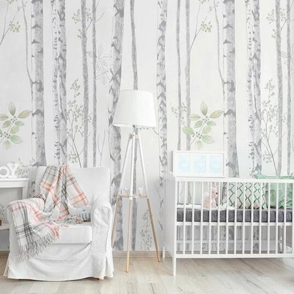 Nursery Wallpaper - Etsy