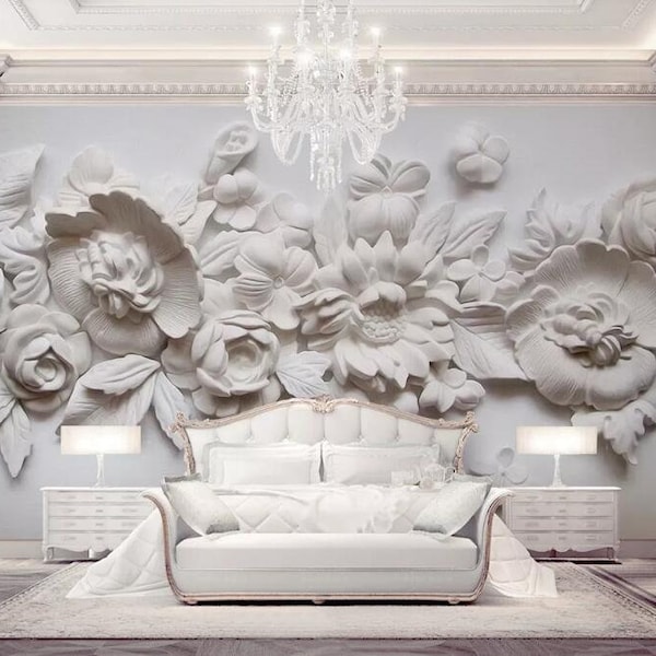 3D Peony Tree WC2477 Wall Murals