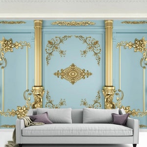 3D Roman Column Wallpaper Wall Murals Home Decor