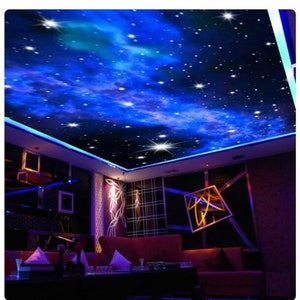 Star Universe Space Ceiling Design Art Home Decoration Living Room Theme Hotel Wallpaper Wall ...