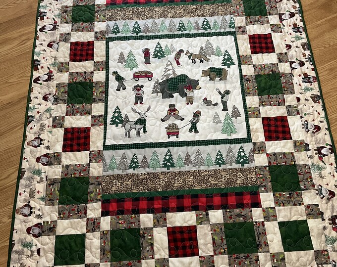Lumber Jack and Jill Quilt Etsy