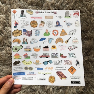 Pack Of Stickers|Vine|Multicolored|Variety|Small|Phone Case|Macbook|Trendy|Aesthetic|