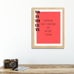 Digital Download Triathlon Art, TRI art, INSTANT DOWNLOAD