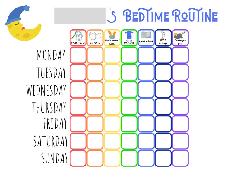 bedtime-routine-checklist-for-toddlers-digital-download-etsy
