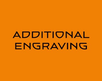 Pagamento aggiuntivo per l'incisione