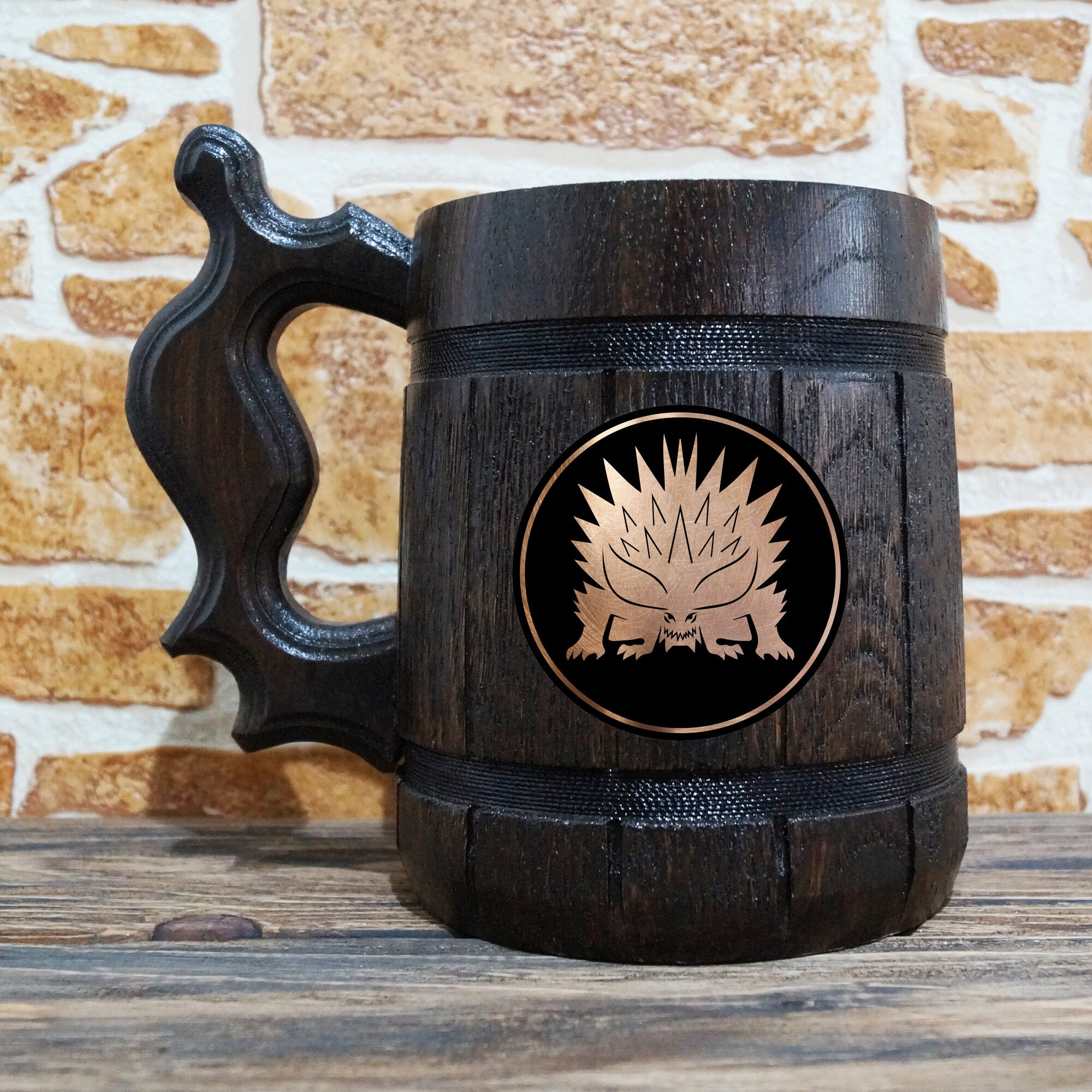 Nergigante Monster Hunter World Beer Mug Personalized MHW Etsy