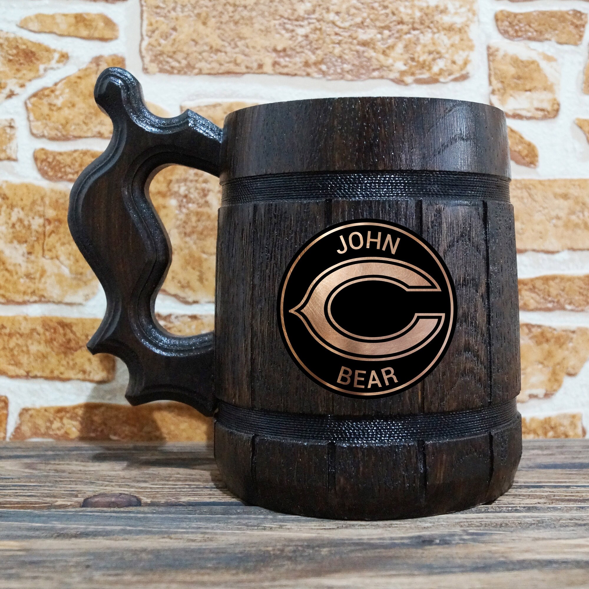 Chicago Bears Beer Mug Sport Beer Stein American Football Etsy