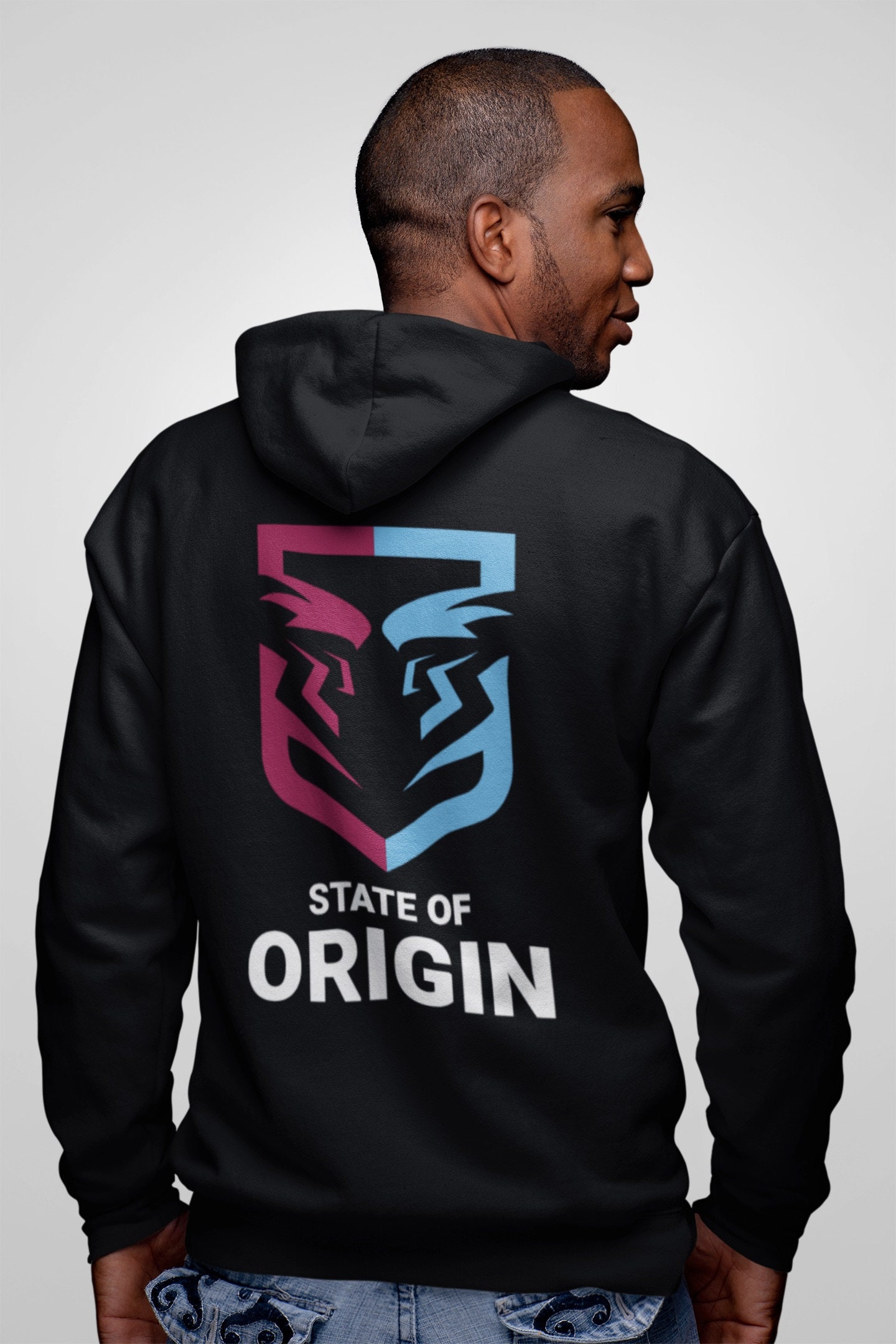 state of origin blues hoodie