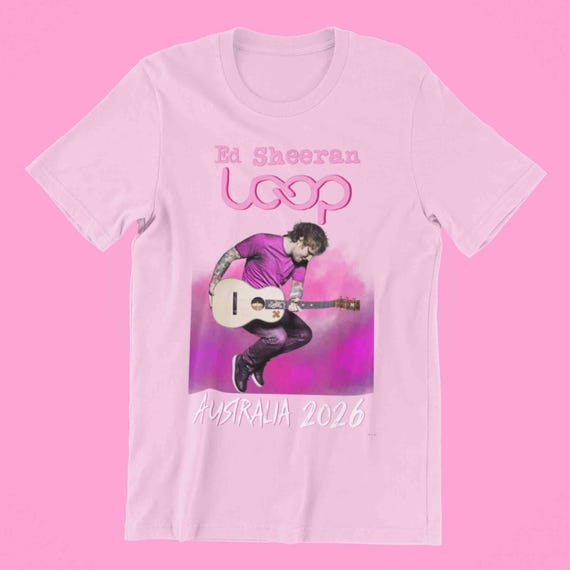 Ed Sheeran Loop Tour Merch | Loop Signature Tee | Printed in