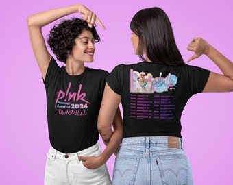 Pink Concert T-shirt - Summer Carnival 2024 Australia - Pink in the City