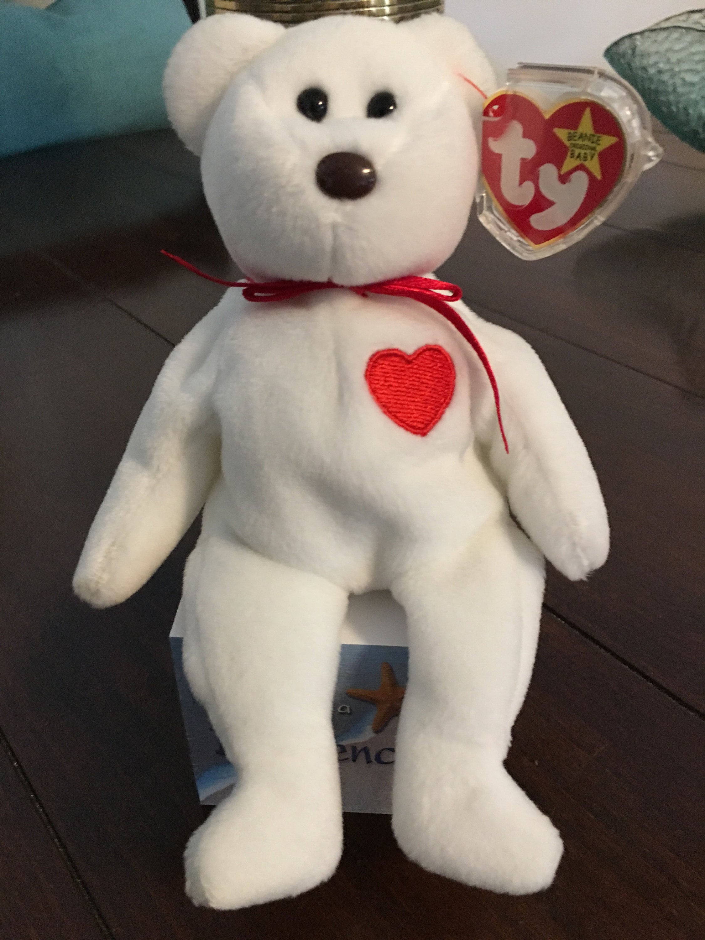 Valentino Ty Beanie Baby: Mint Zustand Valentino Bär Mit | Etsy
