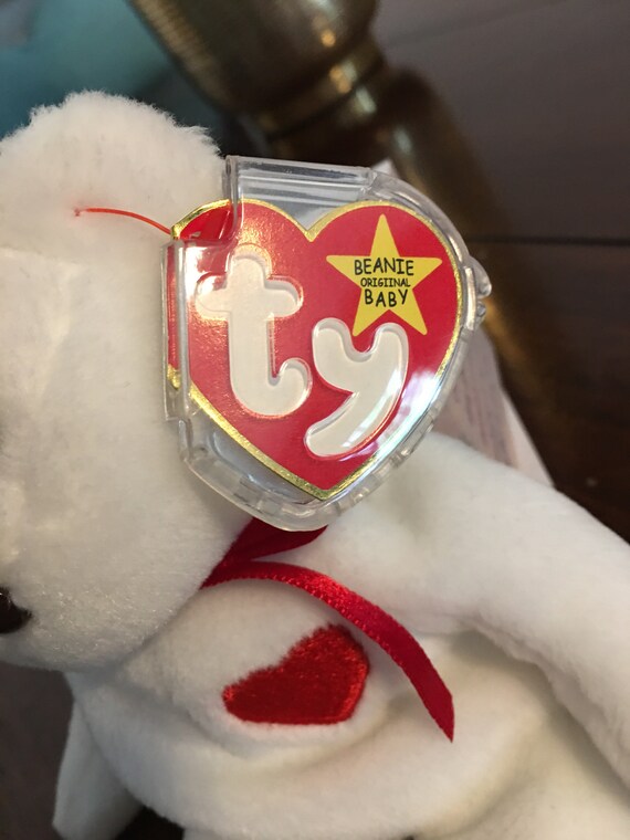 Valentino Ty Beanie Baby: Mint Zustand Valentino Bär Mit | Etsy