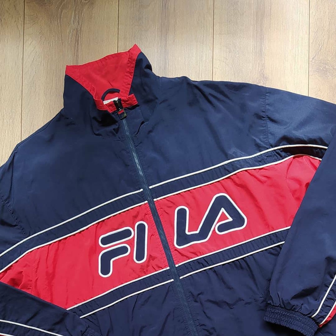 Vintage FILA Shell Windbreaker Jacket / Old School 90s 80s | Etsy