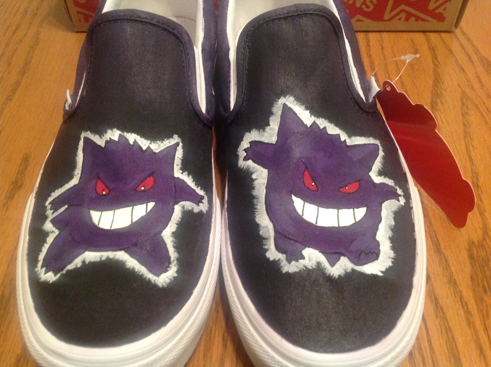 Gengar Pokemon Shoes | Etsy