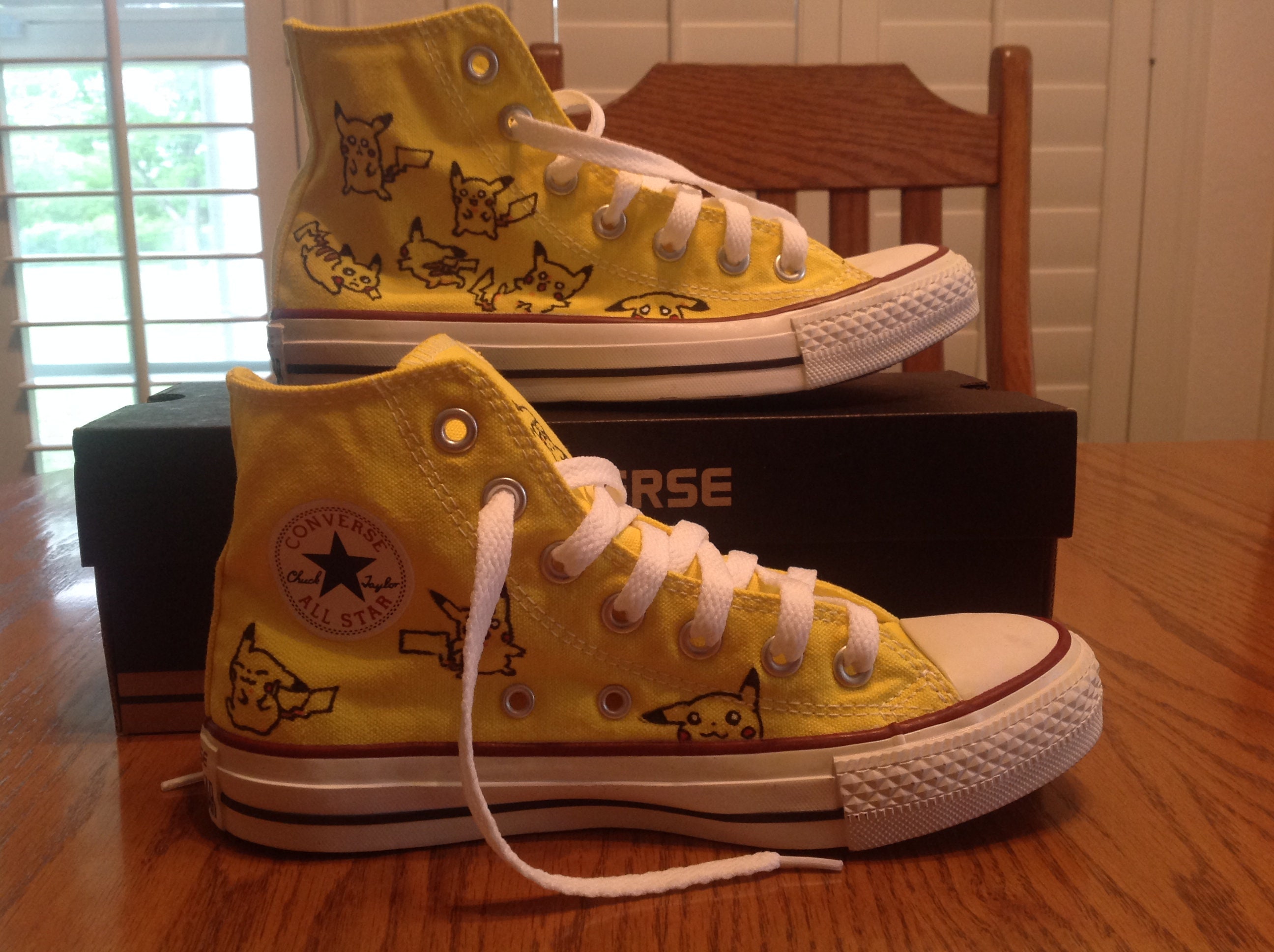 From Venezuela: Pikachu Shoes Designed By Marian Gomez - e9zakab