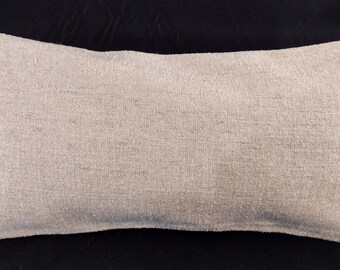 Beige Lumbar Pillow