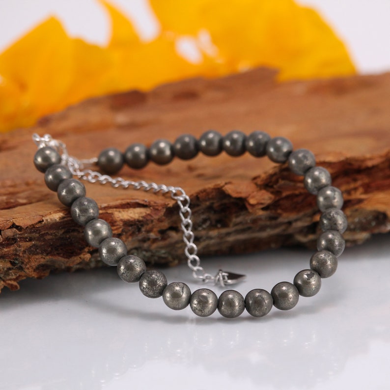 Pyrite bracelet