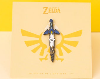 The Legend of Zelda Badge - Sword Pins of the Corrupted Master Hard Enamel Pin