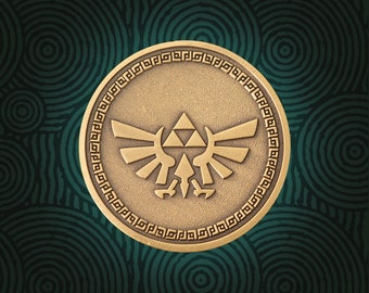 Tears of the Kingdom Souvenir Coin - Legend of Zelda Key Chain