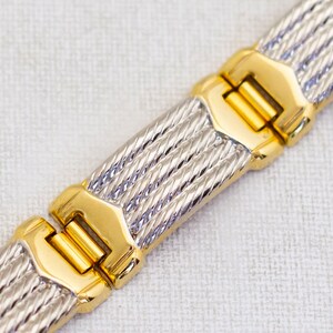 Vintage Edwardian Link Bracelet 7 1/2 Inch - A20