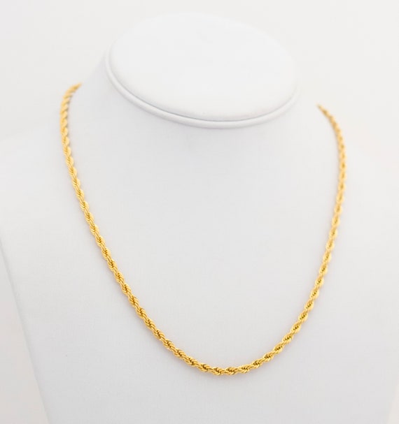 Gold Chain Necklace Renaissance Necklace Mens Chain Vintage Chain Gold Chain BH1 25 Inch Vintage Chain Necklace Chain Necklace