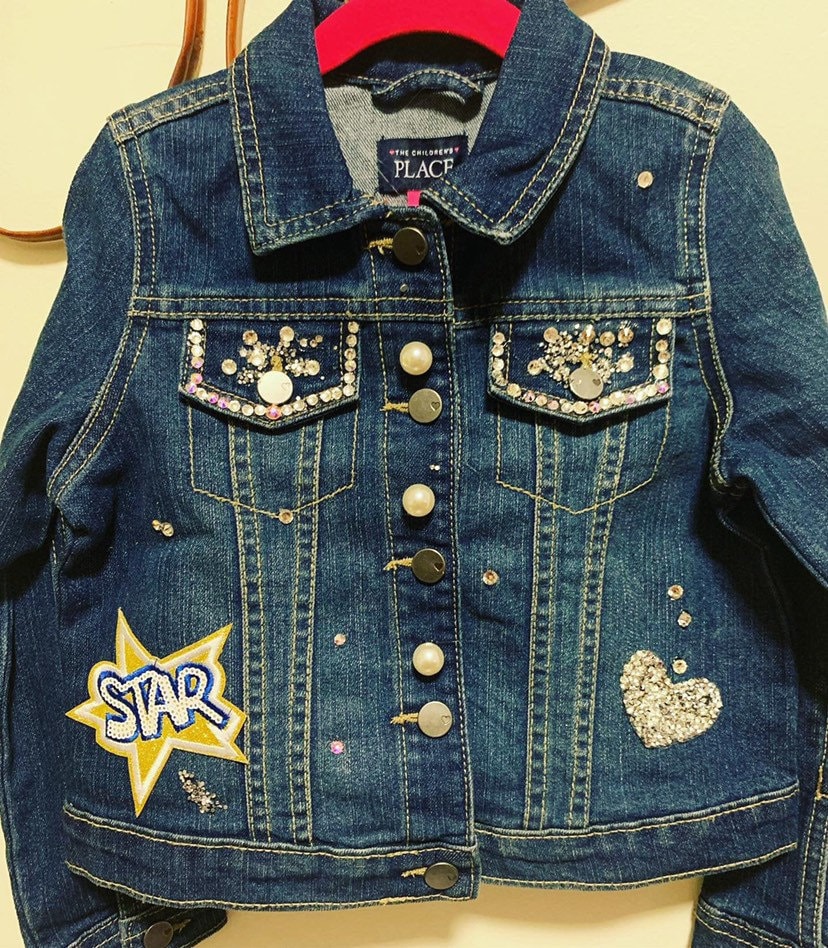 Baby Jean Jackets Custom and handmade with much love Etsy
