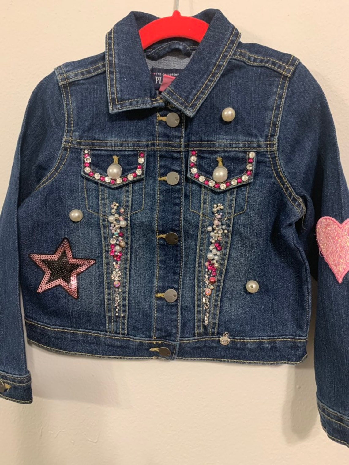 Baby Jean Jackets Custom And Handmade With Much Love Etsy