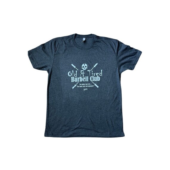 Rising Barbell T-Shirt | Organic Cotton