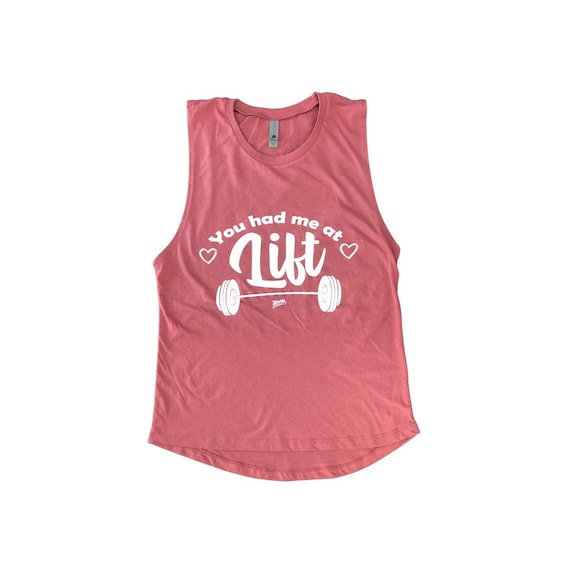 You Had Me at Lift Top, HIIT Tank Top, Gym Workout, Love to Lift
