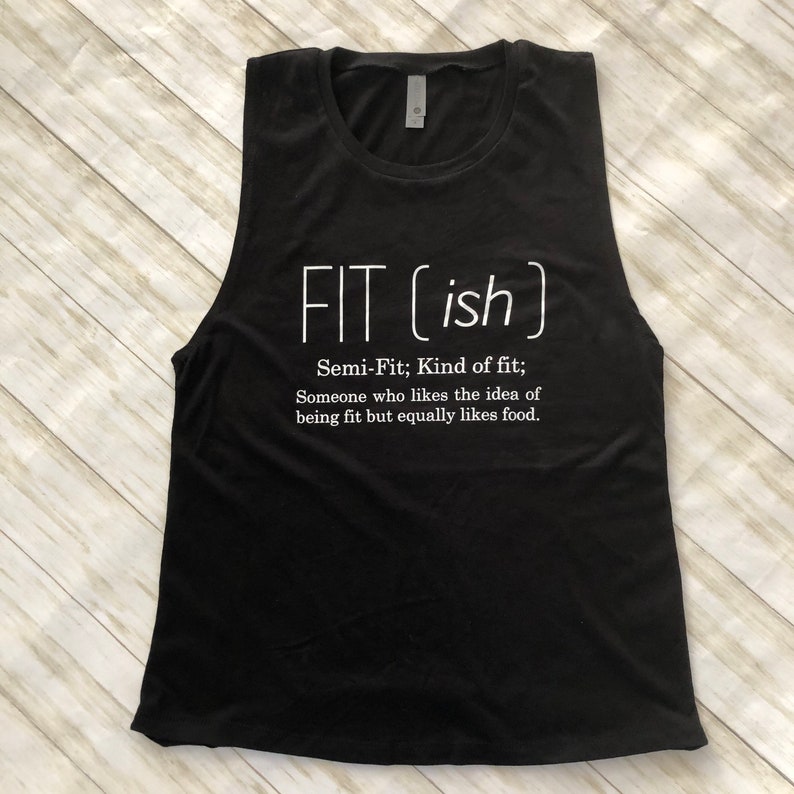 Fitish Women/'s Muscle Tank Top for crossfit gym weightlifting running HIIT