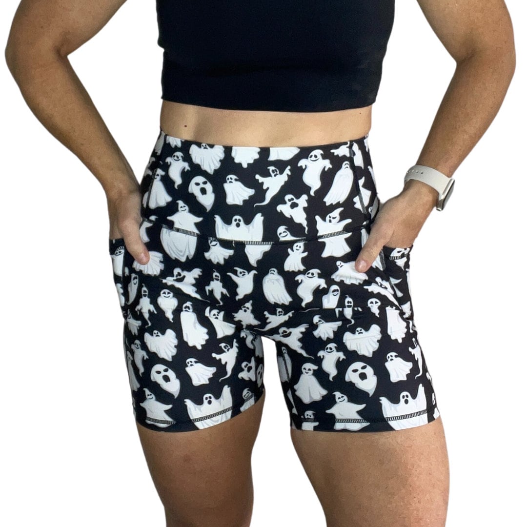Halloween workout shop shorts