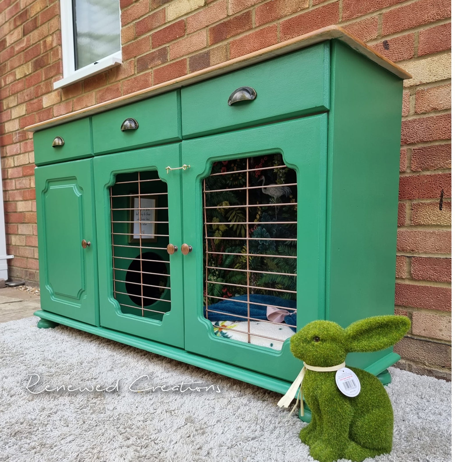 Rabbit Bed. Bunny Bed Furniture. House Rabbit Hutch. Indoor Etsy UK