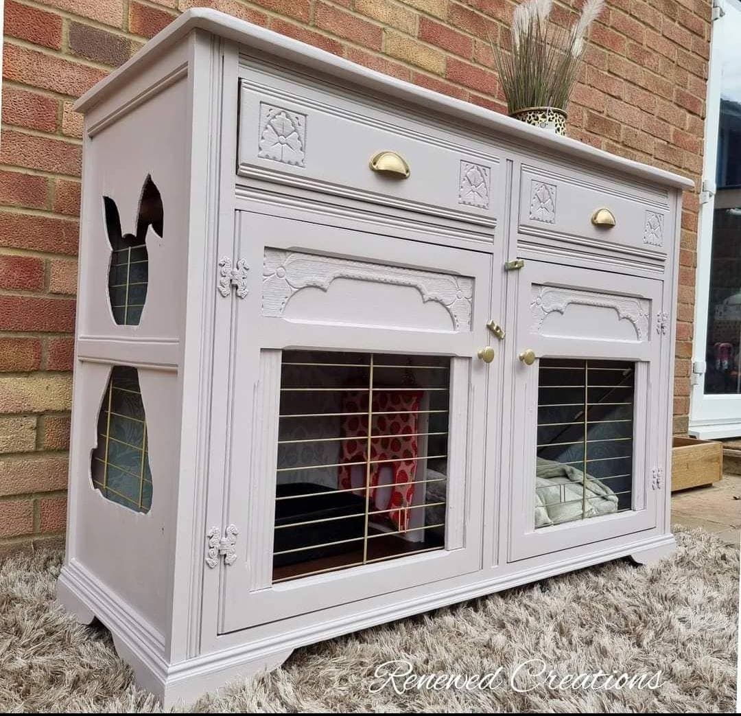 Upcycled rabbit clearance hutch