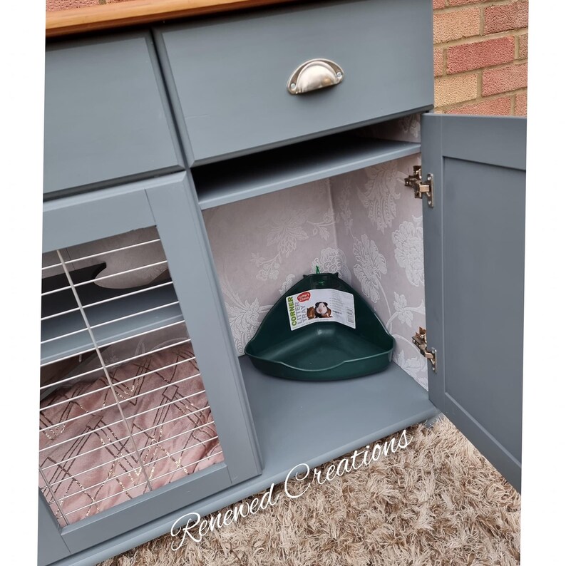 Indoor Rabbit Hutch. Indoor Rabbit Bed. Luxury Rabbit Hutch. Etsy UK