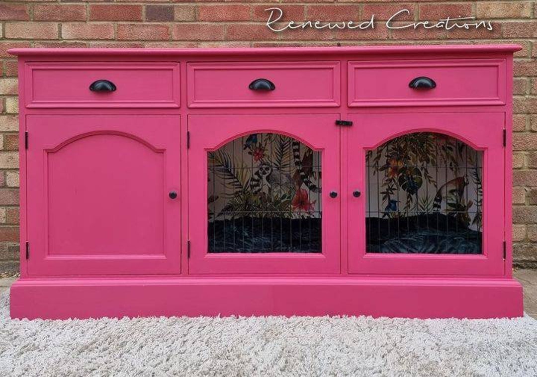 Luxury Bespoke Dog Crate Bed Furniture Puppy Crate Dog Bed. Etsy UK