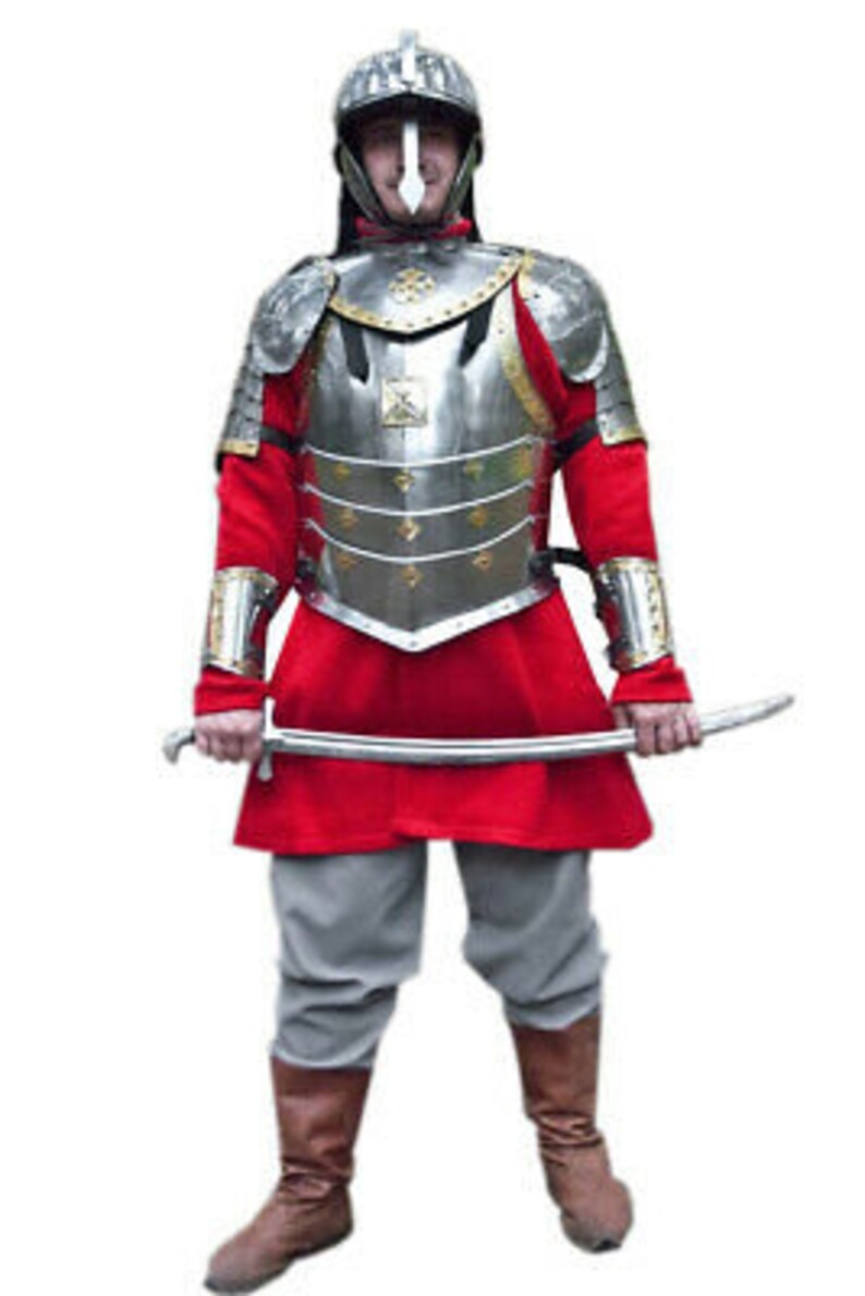Medieval Armor Suit Polish Hussar Medieval Armor Costume Larp SCA Etsy